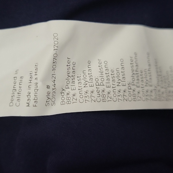 🛍Fabletics Womens XS On The Go High Waisted Short 9" Powerhold Compression - Picture 5 of 10